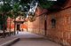 China: Traditional Fujianese red-brick housing near the Fuwen Temple, Quanzhou, Fujian Province